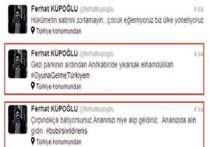 AKP li Bakandan ok Tweet